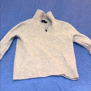 J Crew Quarter Zip Sweater